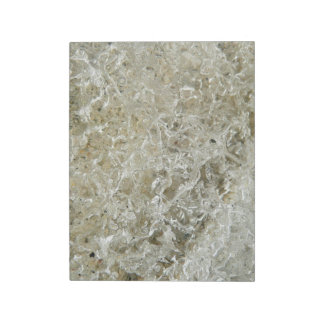 Glacial Ice Abstract Nature Texture Notepad
