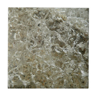 Glacial Ice Abstract Nature Texture Tile