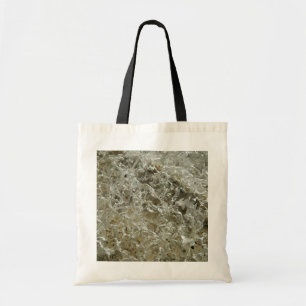 Glacial Ice Abstract Nature Texture Tote Bag