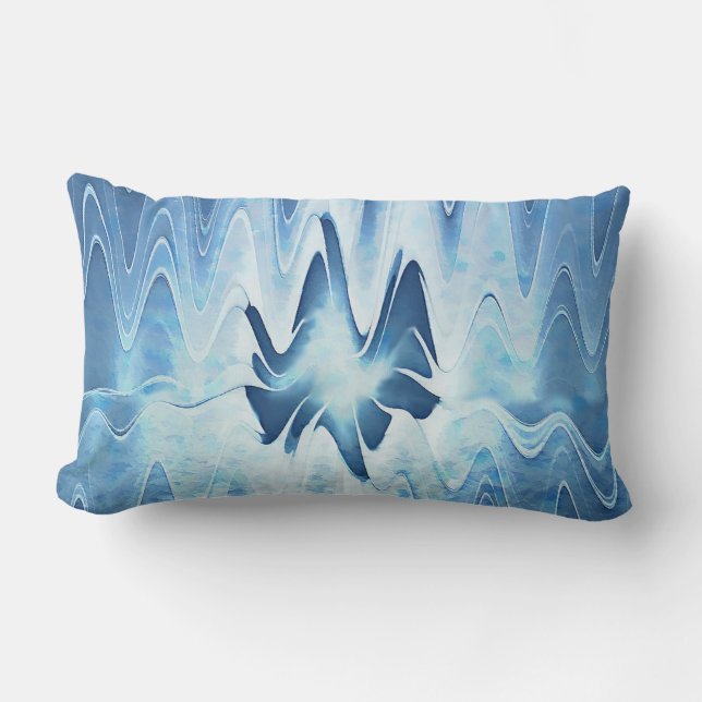 Glacial Lake - Alaska Lumbar Cushion (Front)