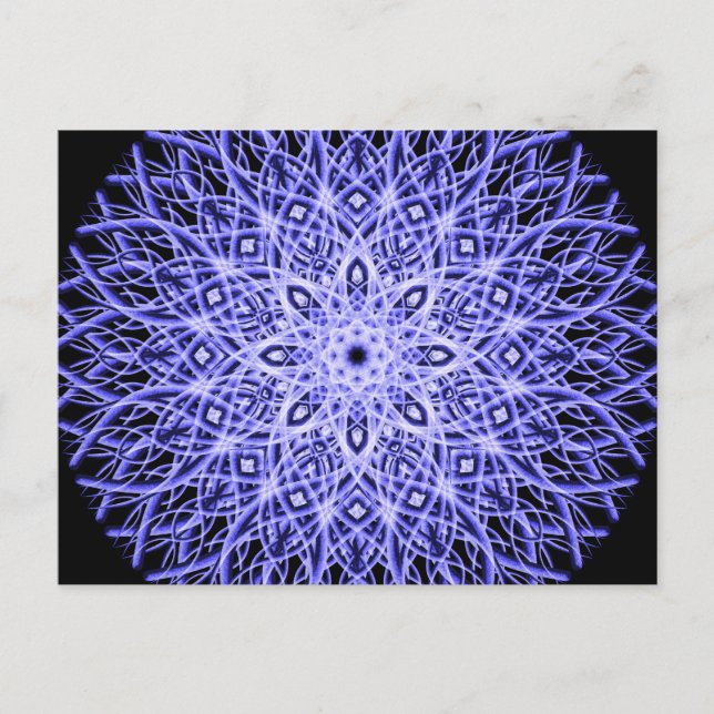 Glacial Mandala Postcard (Front)
