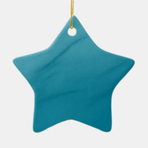 Glacial Melt Abstract Nature Photography Ceramic Tree Decoration