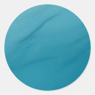 Glacial Melt Abstract Nature Photography Classic Round Sticker
