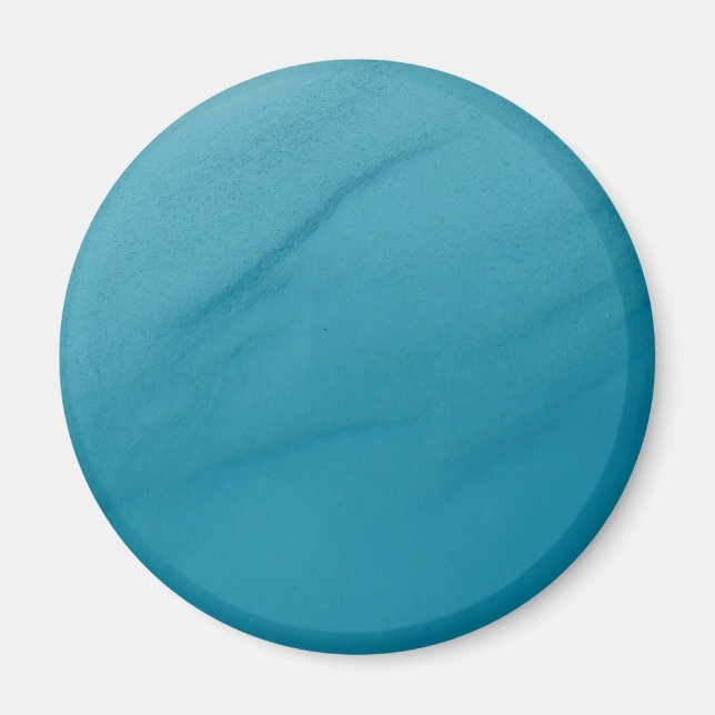 Glacial Melt Abstract Nature Photography Magnet (Front)