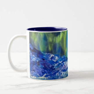 Glacial Reflections Two-Tone Coffee Mug