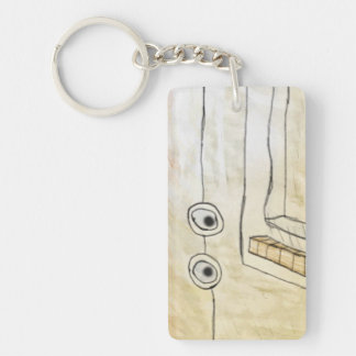GlacialPairofEyeballs.exe Personalised Key Ring