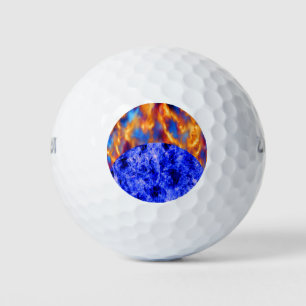 Glaciem et Ignis by Kenneth Yoncich Golf Balls