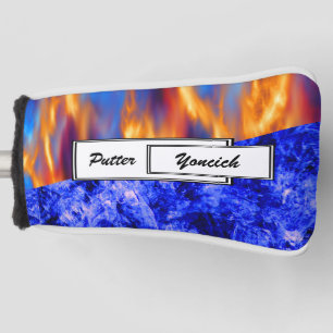 Glaciem et Ignis by Kenneth Yoncich Golf Head Cover