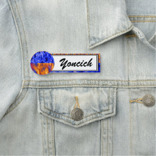 Glaciem et Ignis by Kenneth Yoncich Name Tag