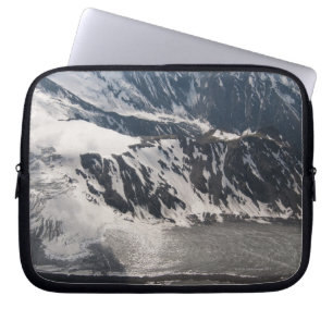 Glacier, Alaska Range Mountains, Alaska, USA Laptop Sleeve