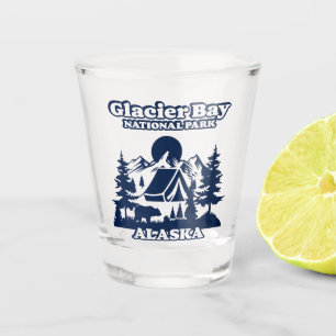 Glacier Bay Alaska Shot Glass