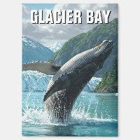Glacier Bay Humpback Whale Breaching Alaska Travel