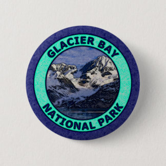 Glacier Bay National Park 6 Cm Round Badge
