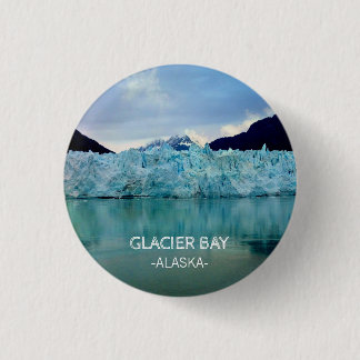 Glacier Bay National Park Alaska bucket list 3 Cm Round Badge