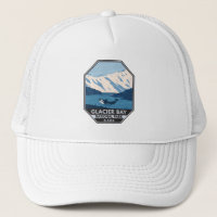 Glacier Bay National Park Alaska Orca Art Vintage