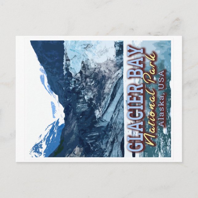 GLACIER BAY NATIONAL PARK - ALASKA UNITED STATES POSTCARD (Front)