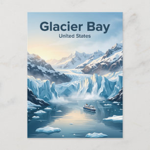 Glacier Bay National Park and Preserve Alaska Postcard