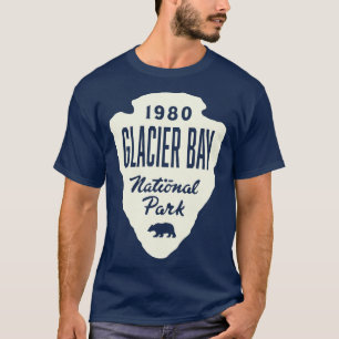 Glacier Bay National Park Bear Arrowhead Tan T-Shirt