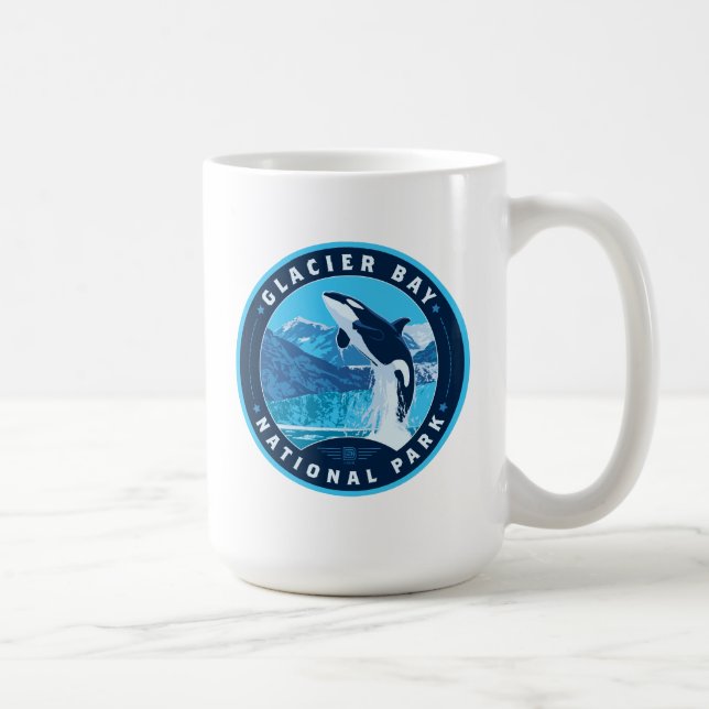 Glacier Bay National Park Coffee Mug (Right)