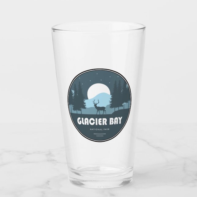 Glacier Bay National Park Deer Glass (Front)