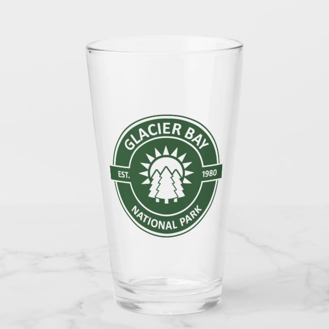 Glacier Bay National Park Glass (Front)