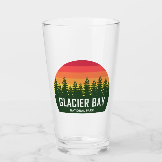 Glacier Bay National Park Glass (Front)