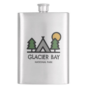 Glacier Bay National Park Hip Flask