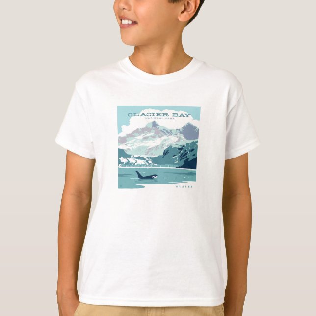 Glacier Bay National Park | Orca T-Shirt (Front)