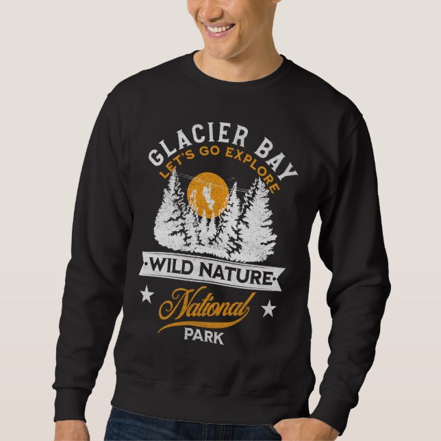 Glacier Bay National Park Sweatshirt (Front)