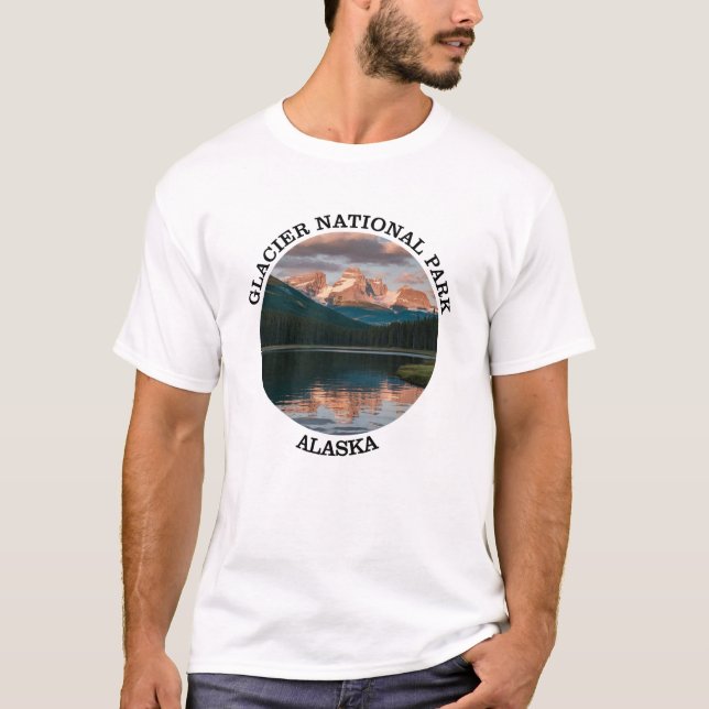 Glacier Bay National Park  T-Shirt (Front)