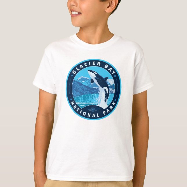 Glacier Bay National Park T-Shirt (Front)