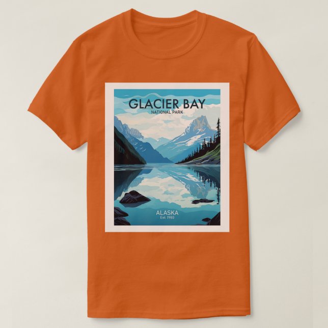 GLACIER BAY NATIONAL PARK TShirt 4 (Design Front)