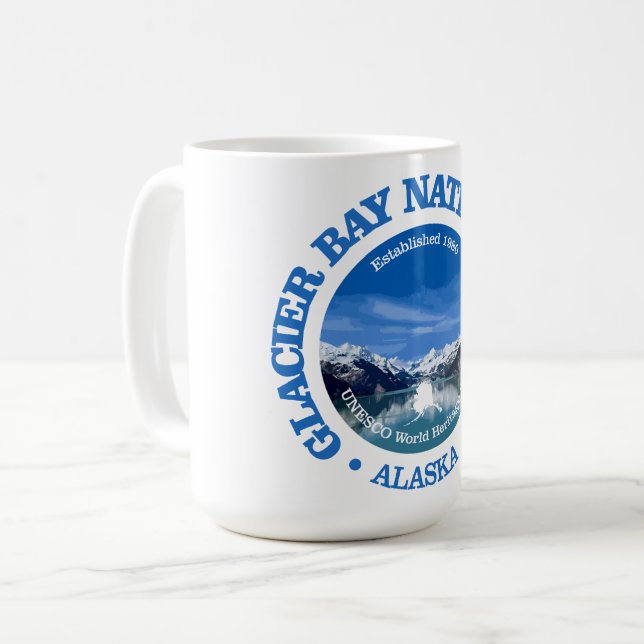 Glacier Bay NP2 Coffee Mug (Front Left)