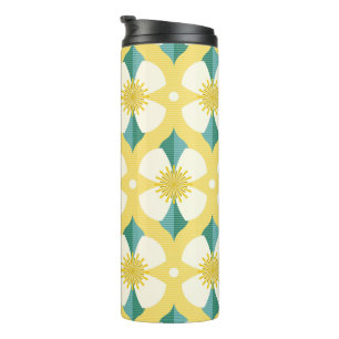 Glacier buttercup thermal tumbler