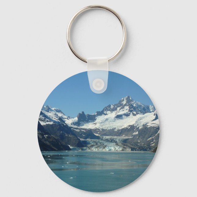 Glacier-Fed Waters of Alaska Key Ring (Front)