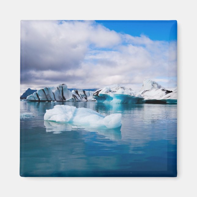 Glacier Lagoon Magnet (Front)