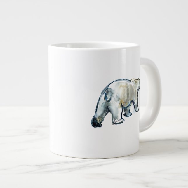 Glacier MInt Large Coffee Mug (Front Right)