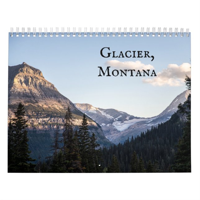Glacier Montana Calendar (Cover)