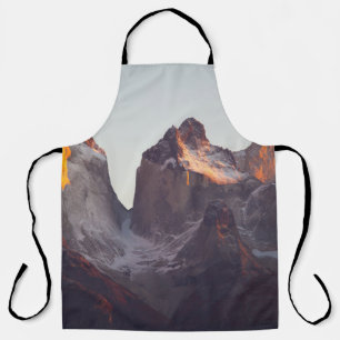 GLACIER MOUNTAINS DURING DAY APRON