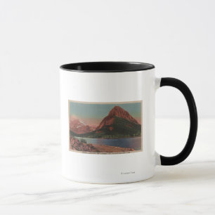 Glacier, MT - View of Grinnell Mt. & Swiftcurren Mug