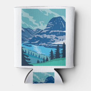Glacier National Park and Kintla Lake in Montana Can Cooler