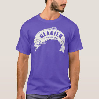 Glacier National Park Fish Tan T-Shirt