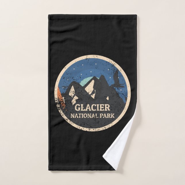 Glacier National Park Hand Towel (Hand Towel)