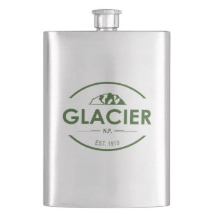 Glacier National Park Hip Flask