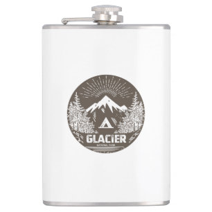 Glacier National Park Hip Flask