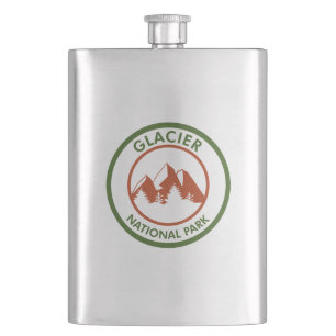 Glacier National Park Hip Flask