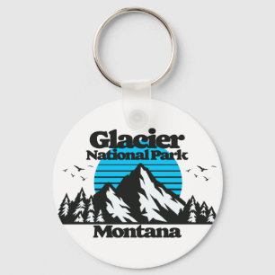 Glacier National Park Key Ring