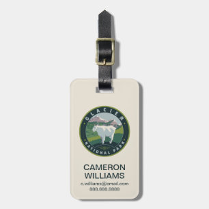 Glacier National Park Luggage Tag