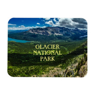 Glacier national park magnet