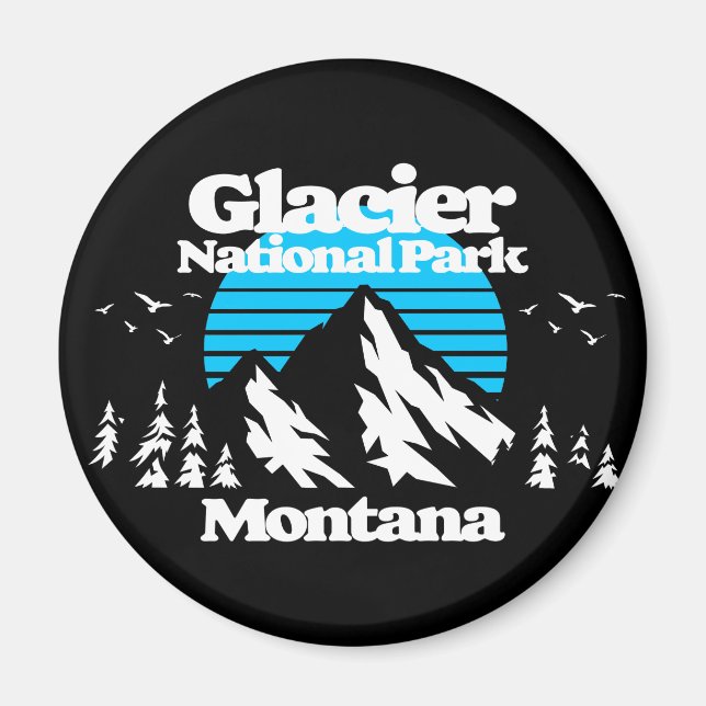 Glacier National Park Magnet (Front)